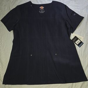 Dickies Women's Scrub Navy Top